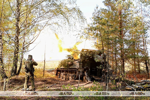 Продолжается проверка боевой готовности Вооружённых Сил в одной из артиллерийских бригад