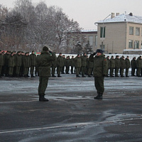 В торжественной обстановке начался учебный год в воинских частях транспортных войск