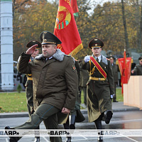 Церемония вручения Боевого Знамени