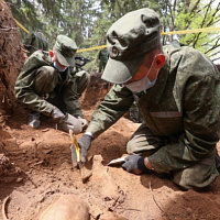 Под Минском найдено захоронение времен Великой Отечественной войны