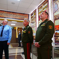 Генеральный прокурор Республики Беларусь Андрей Швед посетил Военную академию Республики Беларусь