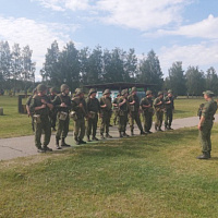 Занятие по огневой подготовке