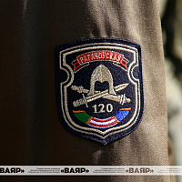 Ритуал проводов военнослужащих срочной военной службы 120 омбр, увольняемых в запас