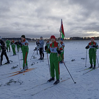 В 72 ОУЦ прошли соревнования по лыжным гонкам 