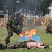 В в/ч 89417 прошли торжественное мероприятия, посвящённые Дню десантников и сил специальных операций