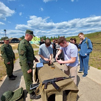 В гостях у зенитчиков