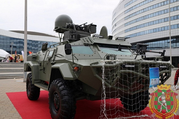Новые образцы белорусской военной техники представлены на MILEX–2023