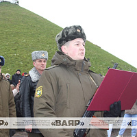 Ритуал принятия Военной присяги новобранцами Гродненского гарнизона