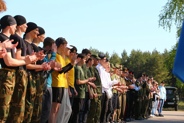 Торжественное открытие военно-патриотической игры «Орлёнок»