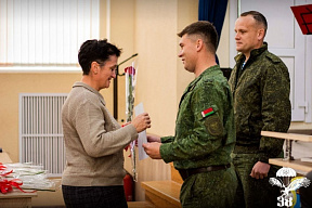 В 38 одшбр прошло чествование матерей лучших военнослужащих