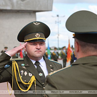 Около 500 новобранцев-десантников приняли присягу в Витебске 