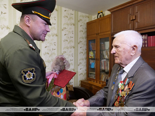 Сегодня исполнилось 100 лет участнику Великой Отечественной войны Фёдору Сергеевичу Фещенко