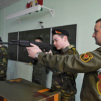 В гости к курсантам