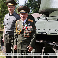 Оболь встречает «Марш Победы»