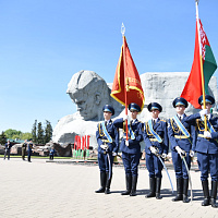 Празднование Дня Победы в Бресте