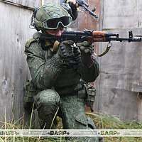 Тактические занятия с курсантами Военной академии