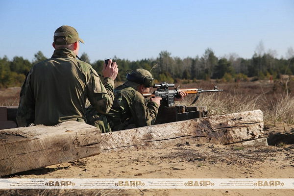 На полигоне Гожский продолжается состязание на лучшую разведывательную группу ЗОК