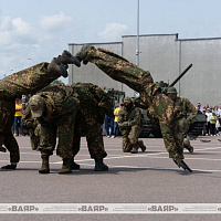 «Марш Победы» в Кобрине