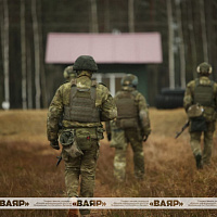 Занятия по боевой подготовке с курсантами Военной академии