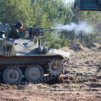 В воинских частях и соединениях продолжаются мероприятия боевой подготовки