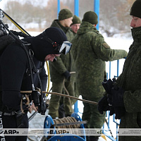 Cбор водолазных подразделений инженерных войск 