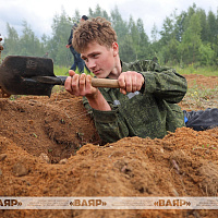 Более 150 юношей в течение нескольких дней осваивали основы военной науки в 465-й ракетной бригаде