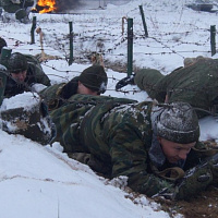 Комплексные контрольные занятия с военнослужащими в/ч 89417