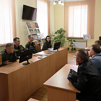 Руководители по военно-патриотическому воспитанию посетили МСВУ