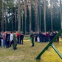 Учебно-полевой сбор с учащимися Минского колледжа предпринимательства