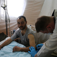 Жители сирийского города Алеппо благодарны белорусским военным медикам за помощь