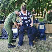 Выставка военного обмундирования 