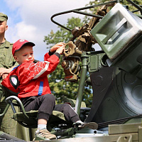 Праздничные мероприятия в столичном парке Победы