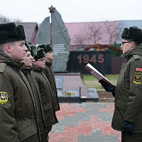 Военнослужащие 36 дмостбр приняли Кодекс чести защитника Отечества