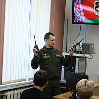 На военном факультете в БГУИР прошел День открытых дверей