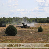 Сбор с подразделениями противовоздушной обороны Северо-Западного оперативного командования