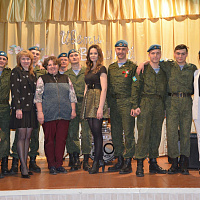 Участники творческого патриотического марафона «Цветы Великой Победы» посетили агрогородок Хотыничи