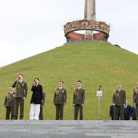 Церемония открытия заключительного этапа республиканской военно-патриотической игры «Орленок»