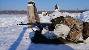 Продолжаются занятия по боевой подготовке с военнослужащими 120 омбр