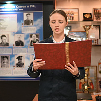  Военнослужащие продолжают проводить мероприятия военно-патриотической направленности