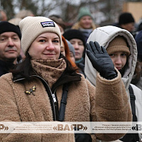 Военную присягу приняли новобранцы 50-й смешанной авиабазы и 49-й радиотехнической бригады
