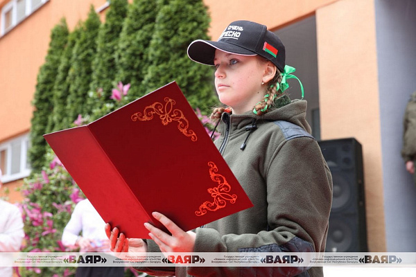 Торжественное открытие военно-патриотического клуба «Верный друг»