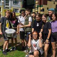 Витебские десантники посетили детский оздоровительный лагерь «Липки»