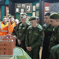 Военнослужащие 147 зрп посетили  Бобруйский краеведческий музей