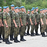 В Брест прибыл эшелон с воинским контингентом Российской Федерации