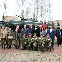 Военнослужащие 65 автбр приняли участие в памятном митинге