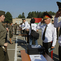 «Военную присягу принял» 
