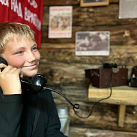 Школьники посетили 85-ю бригаду связи