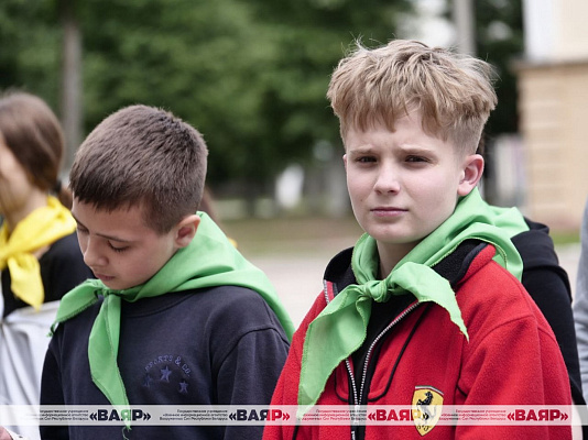 Продолжает работу лагерь «Патриот» 