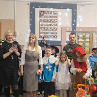 Новогодний утренник в Новогрудке 