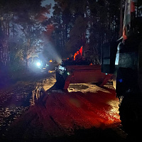 Подразделения войск ЗОК успешно отработали перемещение в новые районы в ночных условиях